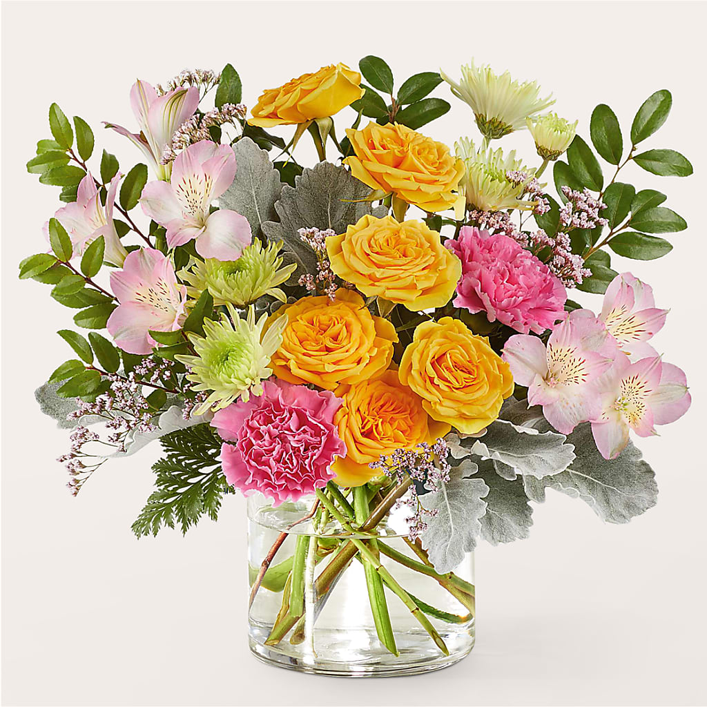 Mai Tai Bouquet –  Facet Flowers, Austin TX