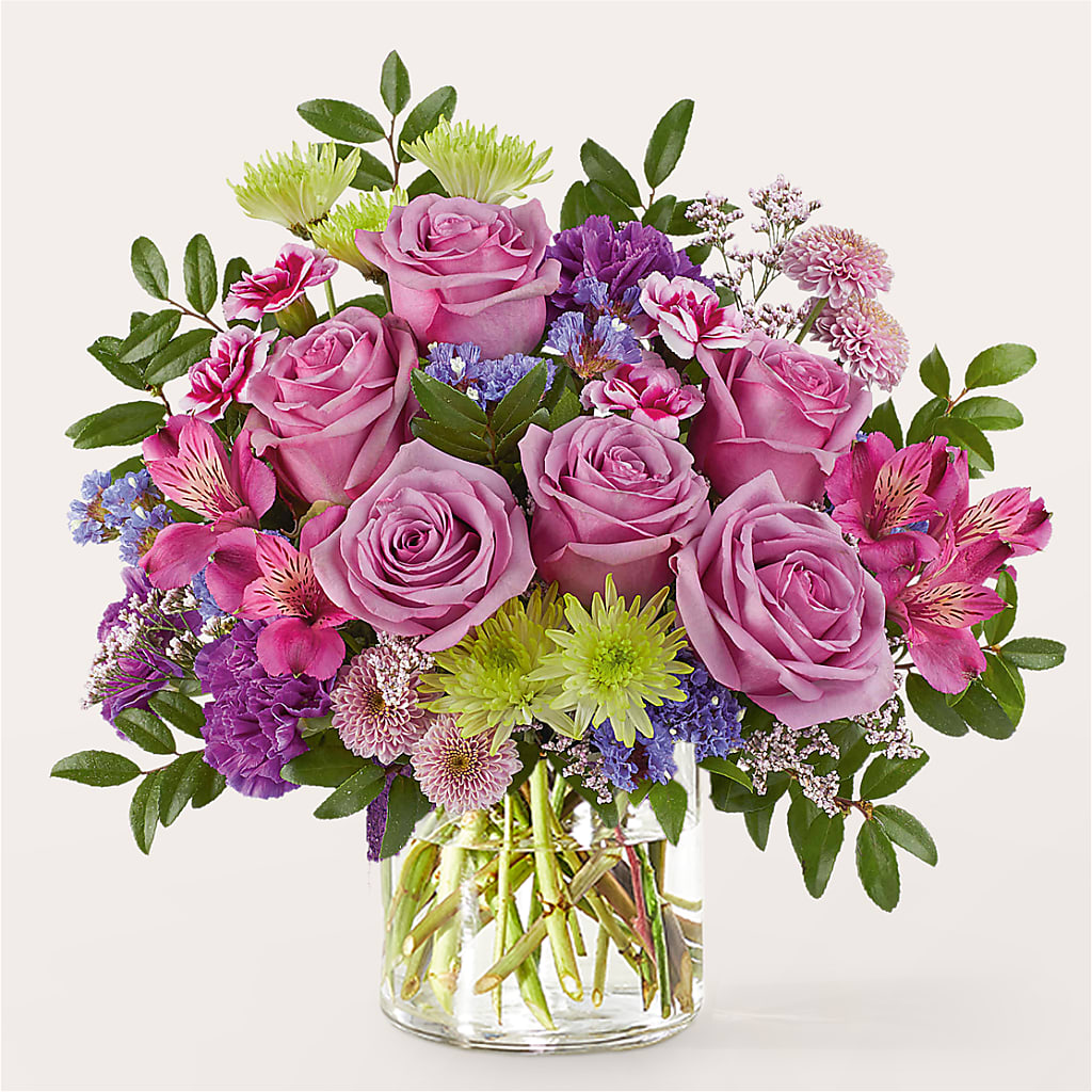Glass Half Full Bouquet –  Facet Flowers, Austin TX