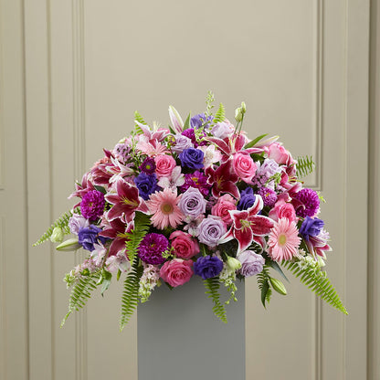 Fare Thee Well Pedestal –  Facet Flowers, Austin TX