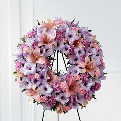 Beloved Friend Wreath –  Facet Flowers, Austin TX