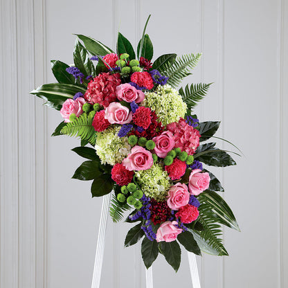 Refreshing Mix Standing Spray –  Facet Flowers, Austin TX
