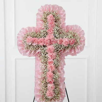 Angel's Cross Easel –  Facet Flowers, Austin TX