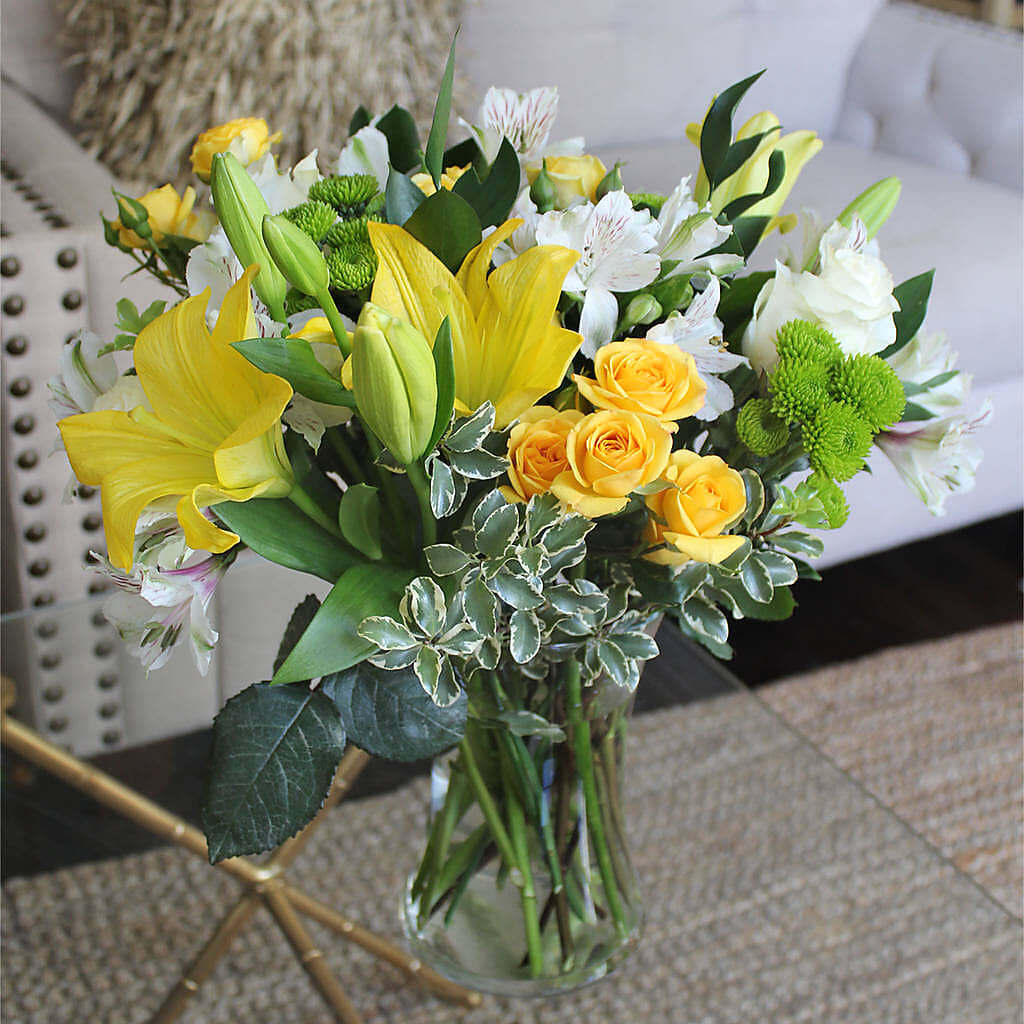 Hope & Serenity Bouquet –  Facet Flowers, Austin TX