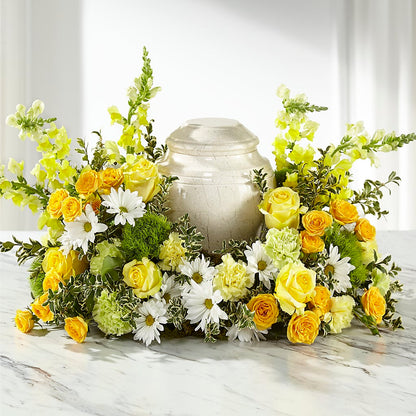 Graceful Love Cremation Adornment –  Facet Flowers, Austin TX