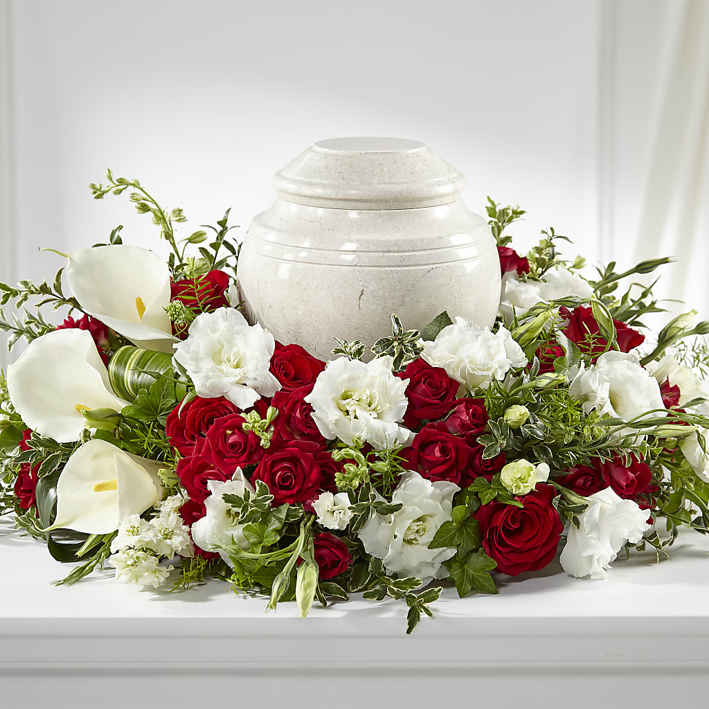 In My Memories Cremation Adornment –  Facet Flowers, Austin TX