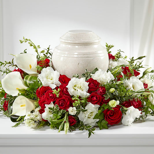 In My Memories Cremation Adornment –  Facet Flowers, Austin TX
