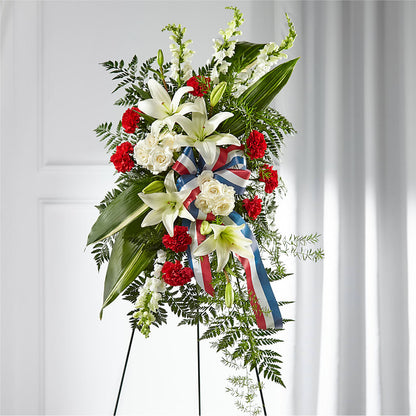 Stars of Life Standing Spray –  Facet Flowers, Austin TX
