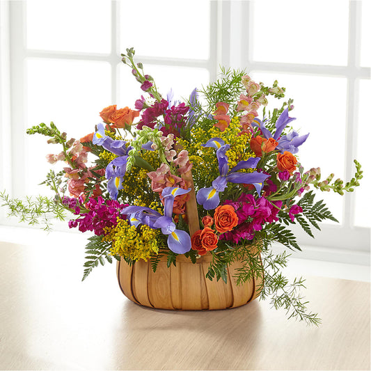 Garden of Life Basket –  Facet Flowers, Austin TX