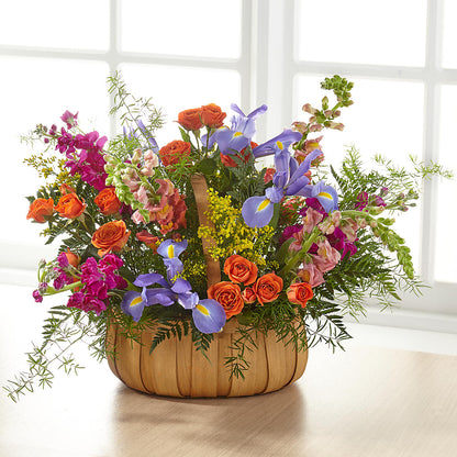 Garden of Life Basket –  Facet Flowers, Austin TX