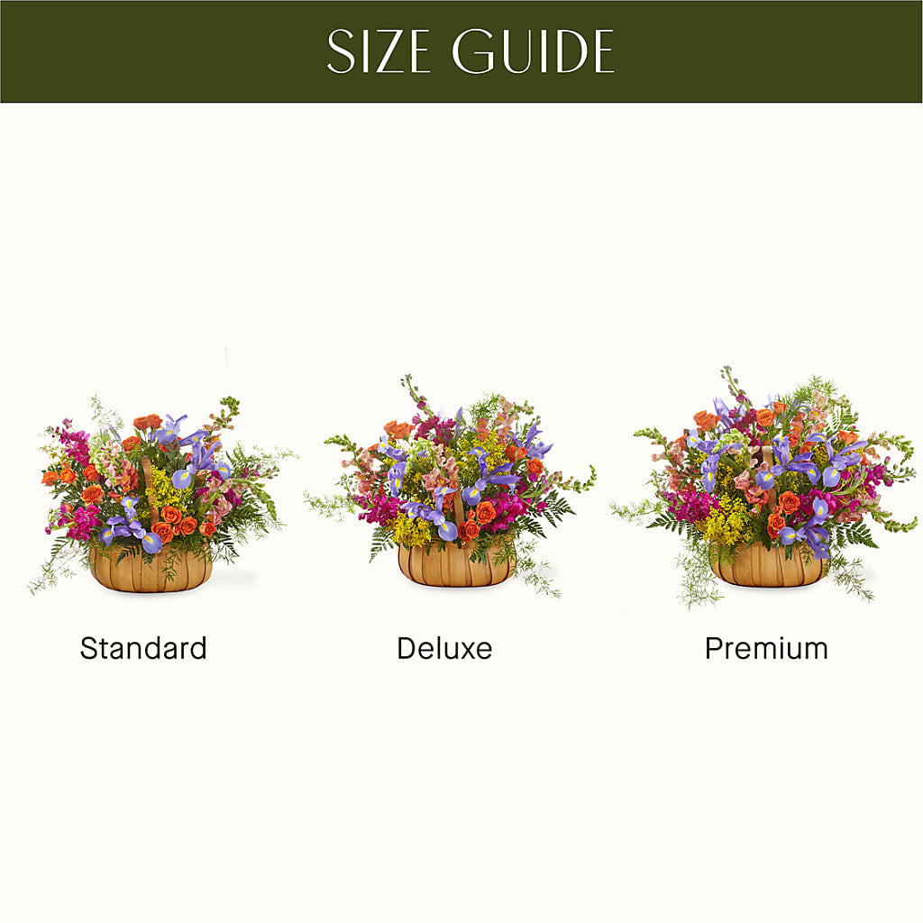 Garden of Life Basket –  Facet Flowers, Austin TX