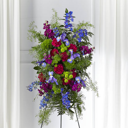 Heavenly Skies Standing Spray –  Facet Flowers, Austin TX