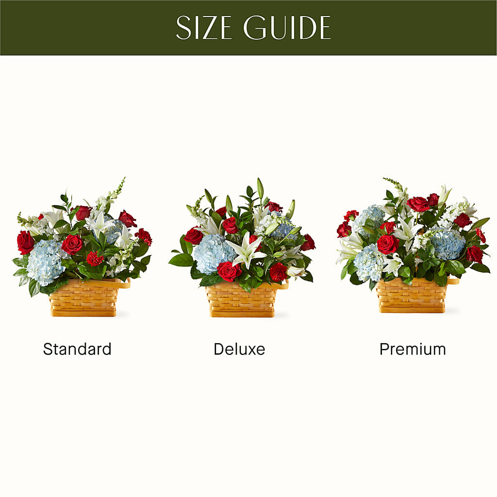 Greater Glory Basket –  Facet Flowers, Austin TX