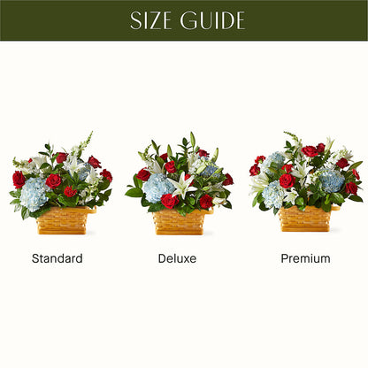 Greater Glory Basket –  Facet Flowers, Austin TX