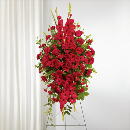 From the Heart Standing Spray –  Facet Flowers, Austin TX