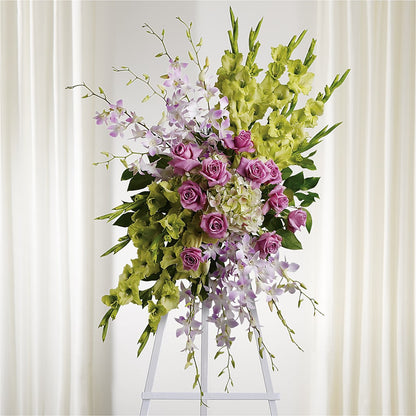 Lasting Legacy Standing Spray –  Facet Flowers, Austin TX