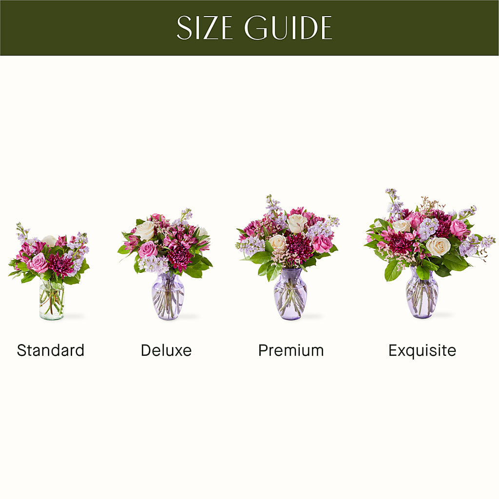 Amethyst Dreams Bouquet –  Facet Flowers, Austin TX