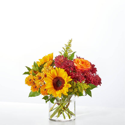 Flannel Scarf Bouquet –  Facet Flowers, Austin TX