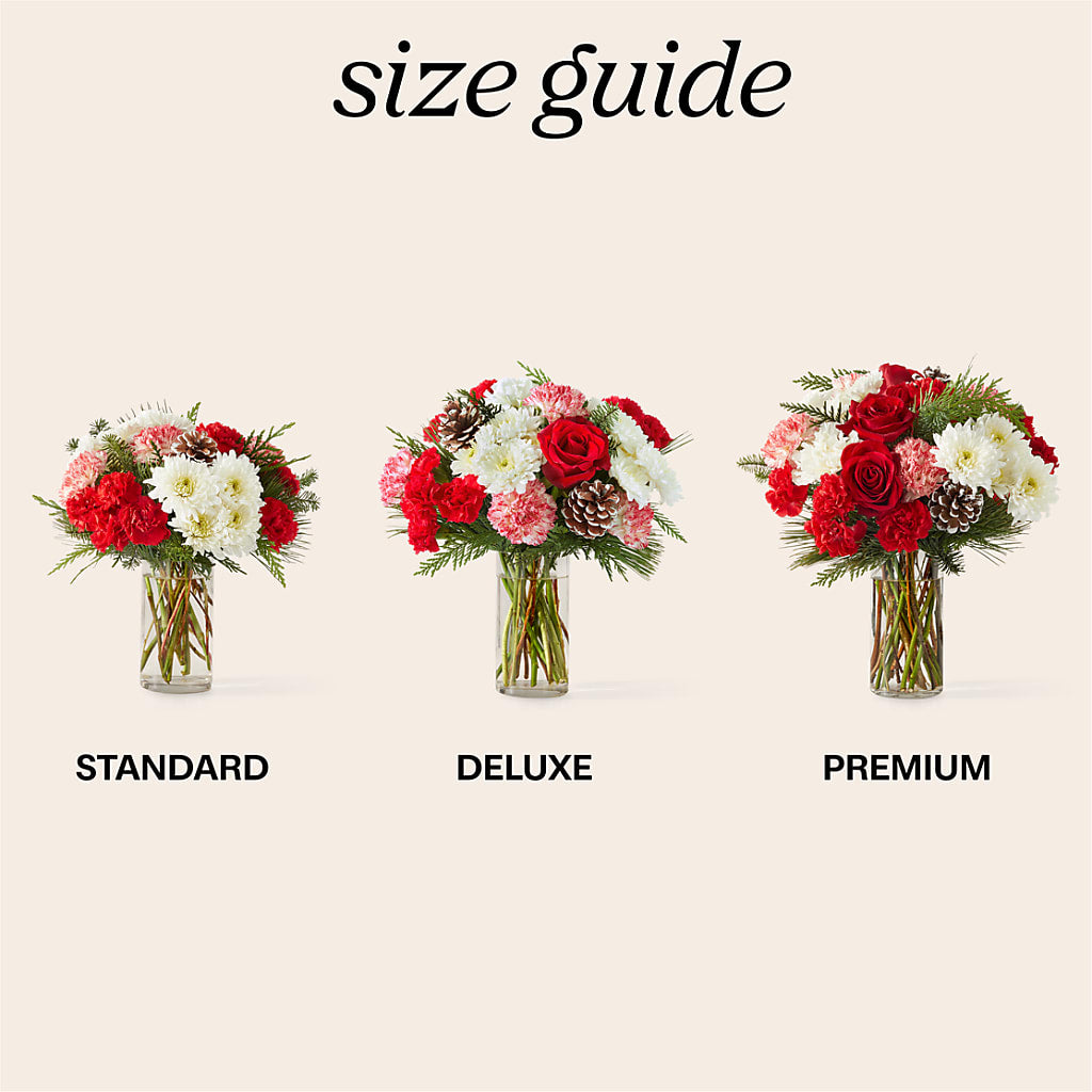Candy Cane Lane Bouquet –  Facet Flowers, Austin TX