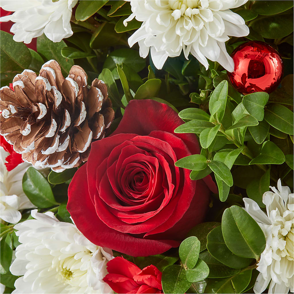 Let It Snow Tree –  Facet Flowers, Austin TX