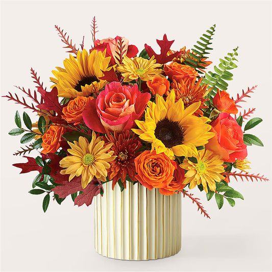 Fall Campfire Bouquet –  Facet Flowers, Austin TX