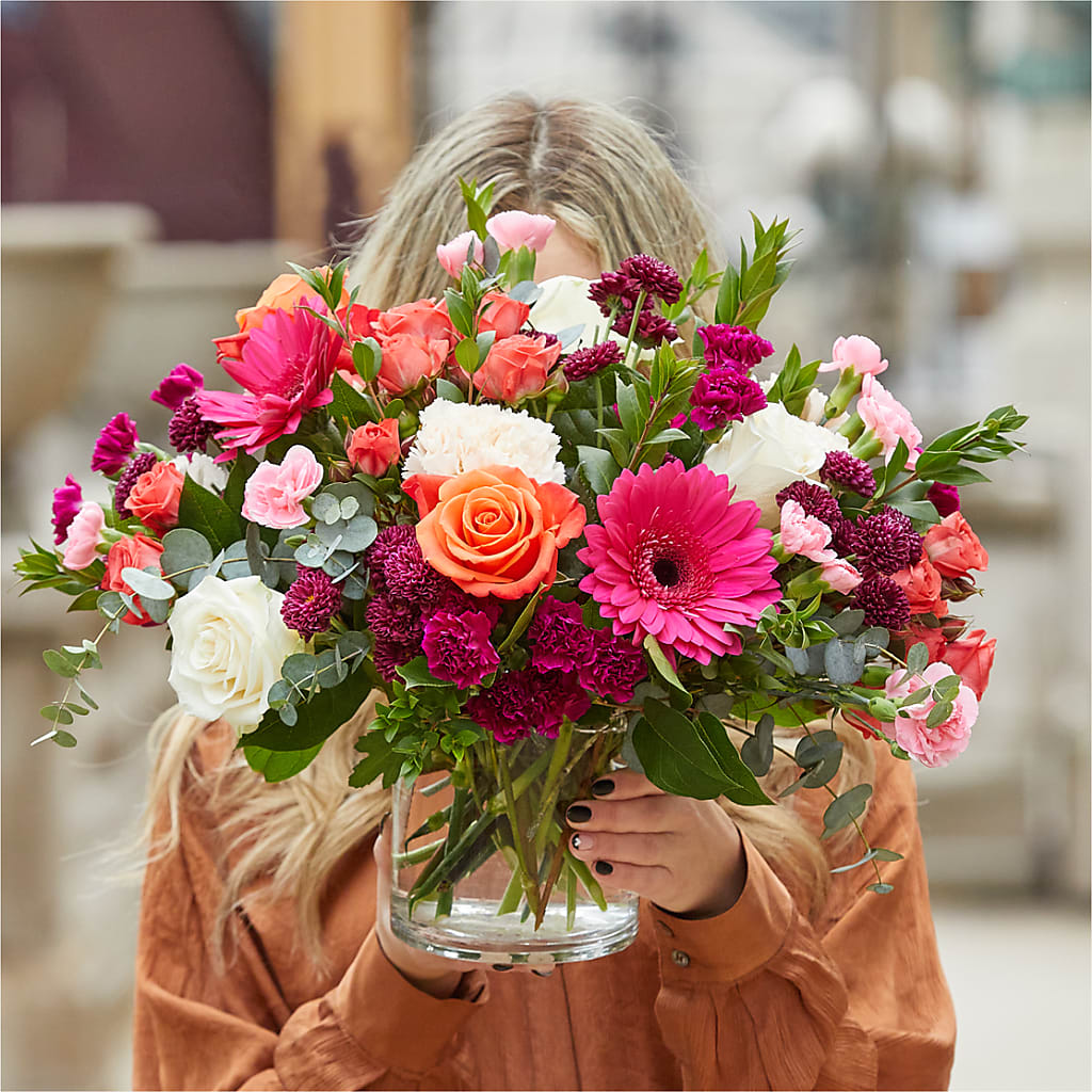 Smell the Roses Bouquet –  Facet Flowers, Austin TX