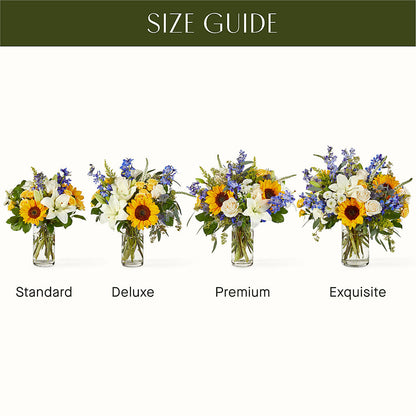 Wonderfully Sunny Bouquet –  Facet Flowers, Austin TX