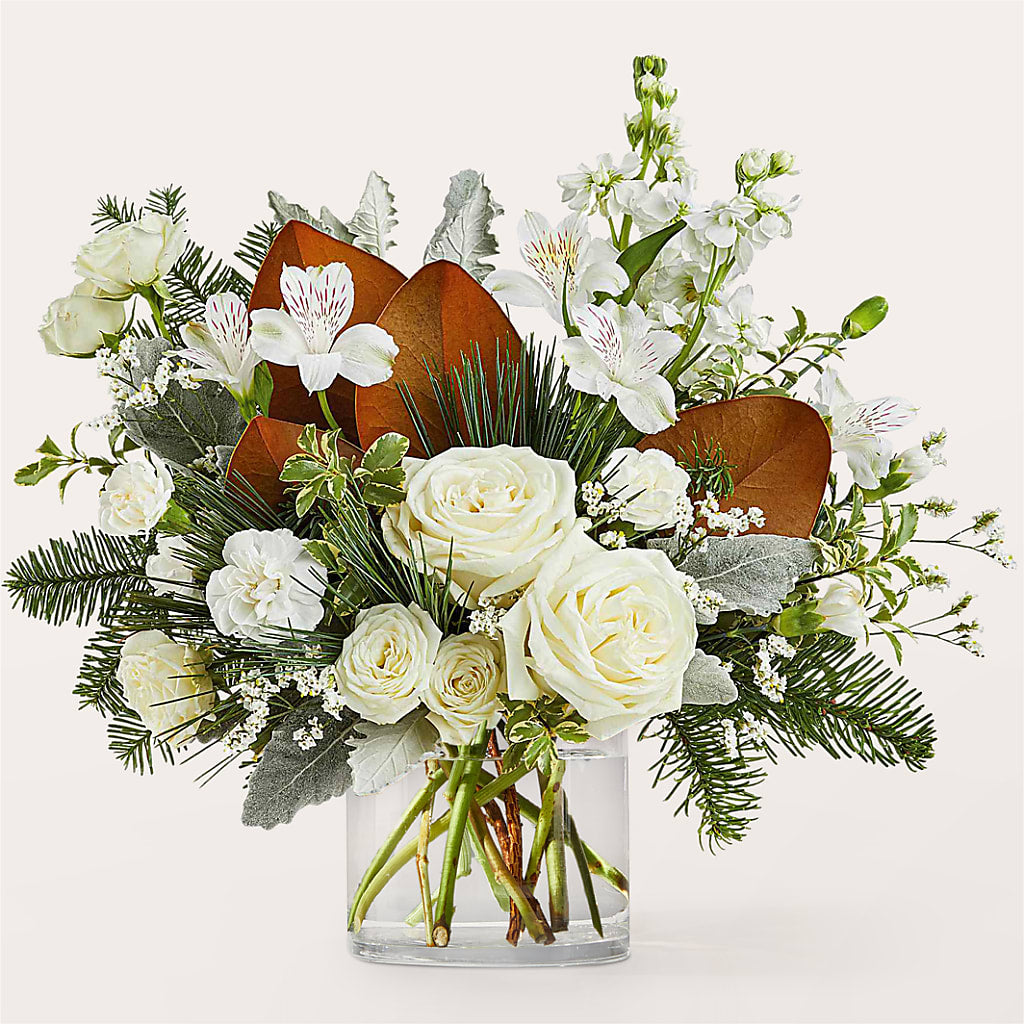 Fresh Snowfall Bouquet –  Facet Flowers, Austin TX