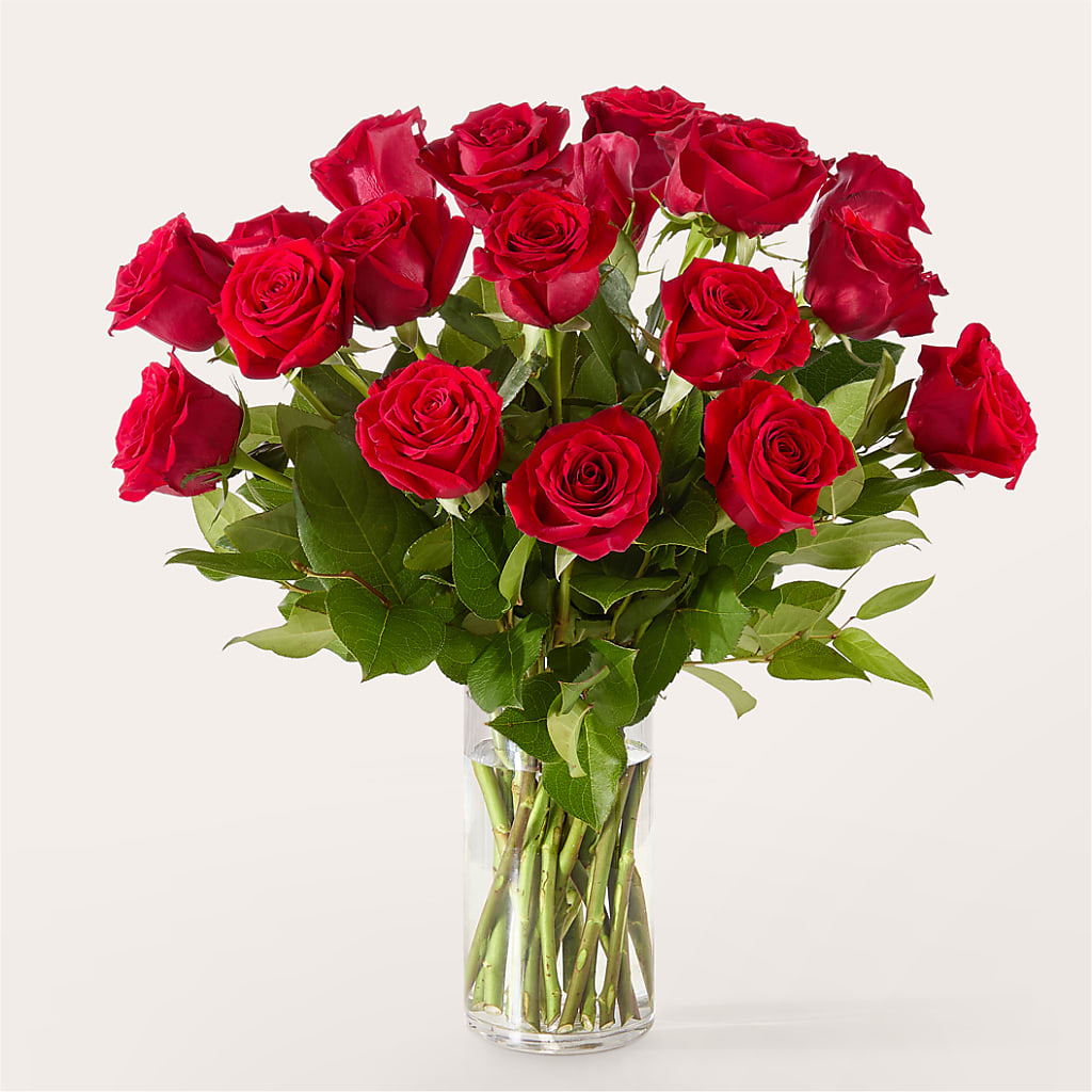 The One Red Rose Bouquet –  Facet Flowers, Austin TX