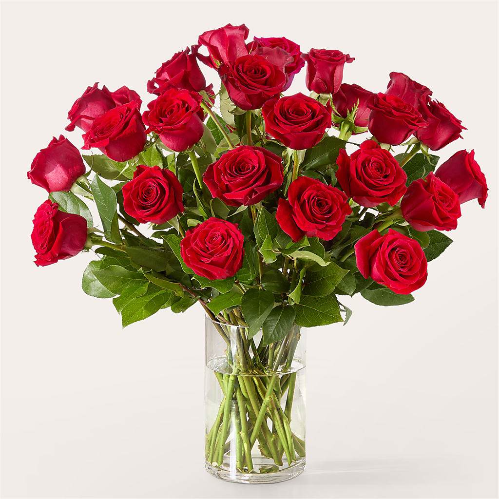 The One Red Rose Bouquet –  Facet Flowers, Austin TX