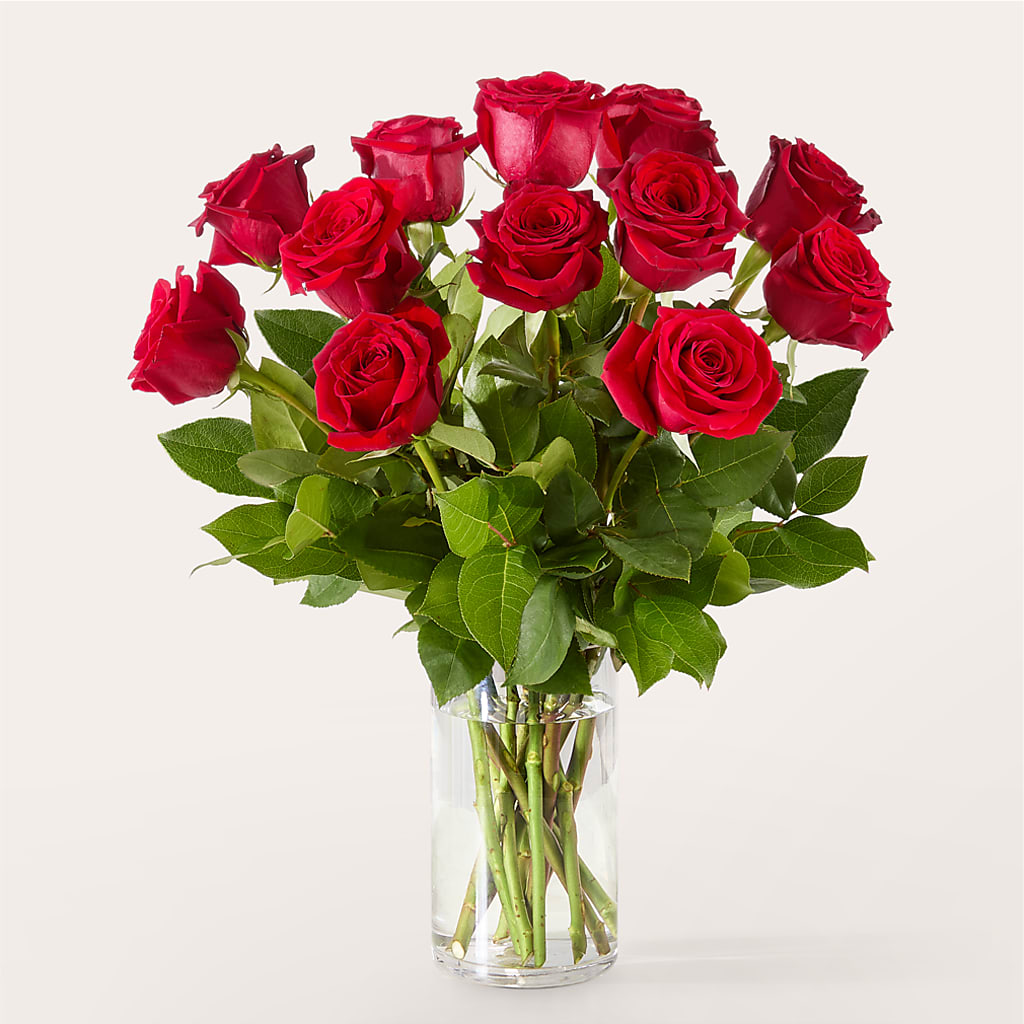 The One Red Rose Bouquet –  Facet Flowers, Austin TX