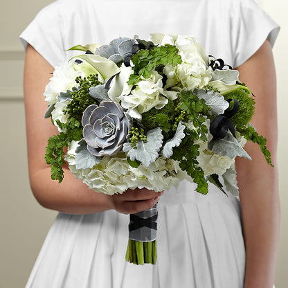 Sweet Innocence Bouquet –  Facet Flowers, Austin TX