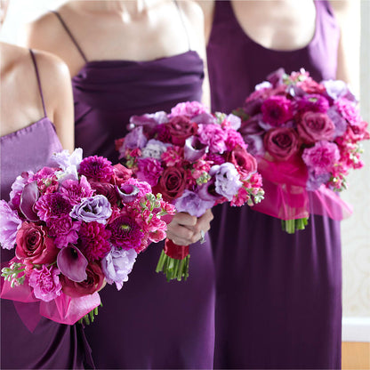 Bridesmaid's Garden Bouquet –  Facet Flowers, Austin TX