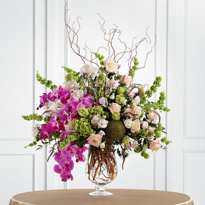 Soft Sophistication Arrangement –  Facet Flowers, Austin TX