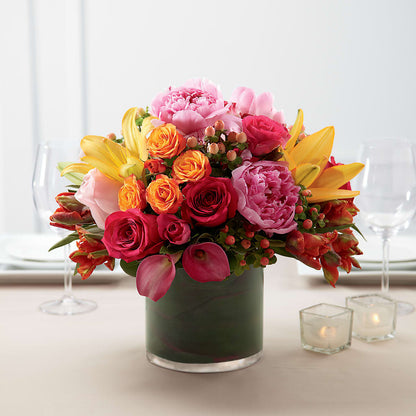 Color Mix Arrangement –  Facet Flowers, Austin TX