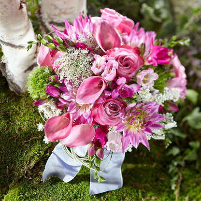 Pink Profusion Bouquet –  Facet Flowers, Austin TX