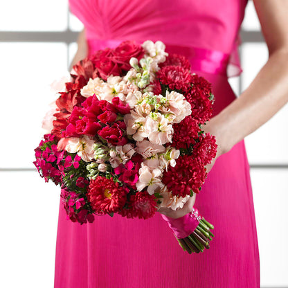 Pink Effervescence Bouquet –  Facet Flowers, Austin TX