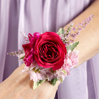 Rose Charm Corsage –  Facet Flowers, Austin TX