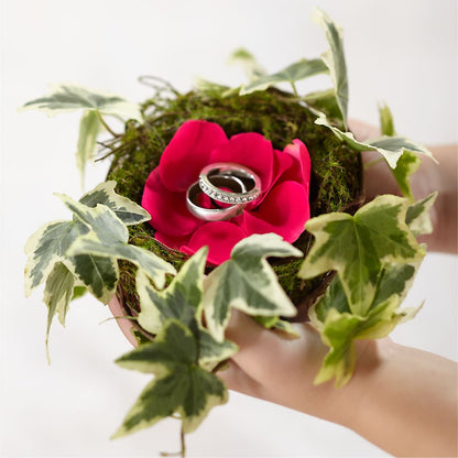 Lila Rose Ring Nest –  Facet Flowers, Austin TX