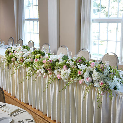 State of Joy Head Table Arrangement –  Facet Flowers, Austin TX