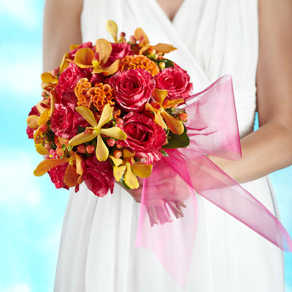 Brilliant Shades of Love Bouquet –  Facet Flowers, Austin TX