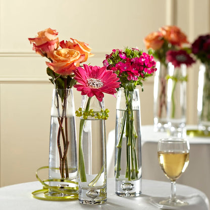 Sparkling Toast Centerpiece –  Facet Flowers, Austin TX