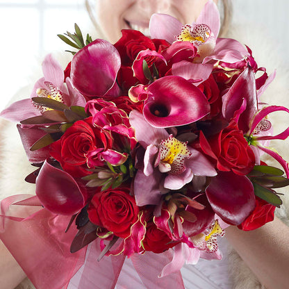 Heart of Hearts Bouquet –  Facet Flowers, Austin TX